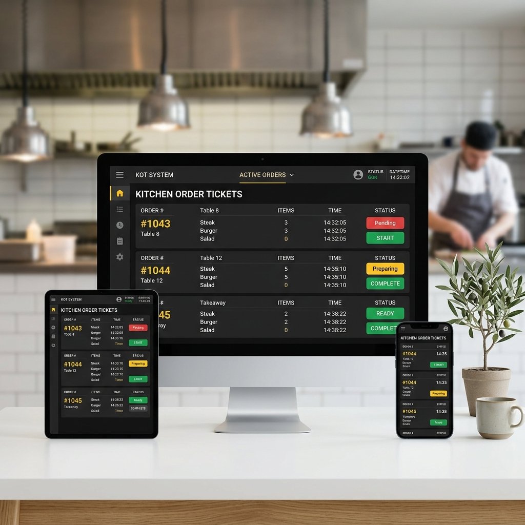 KOT Kitchen Order Ticket Management